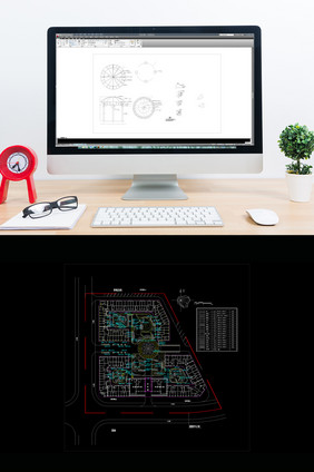 庭院景观园林设计施工图CAD