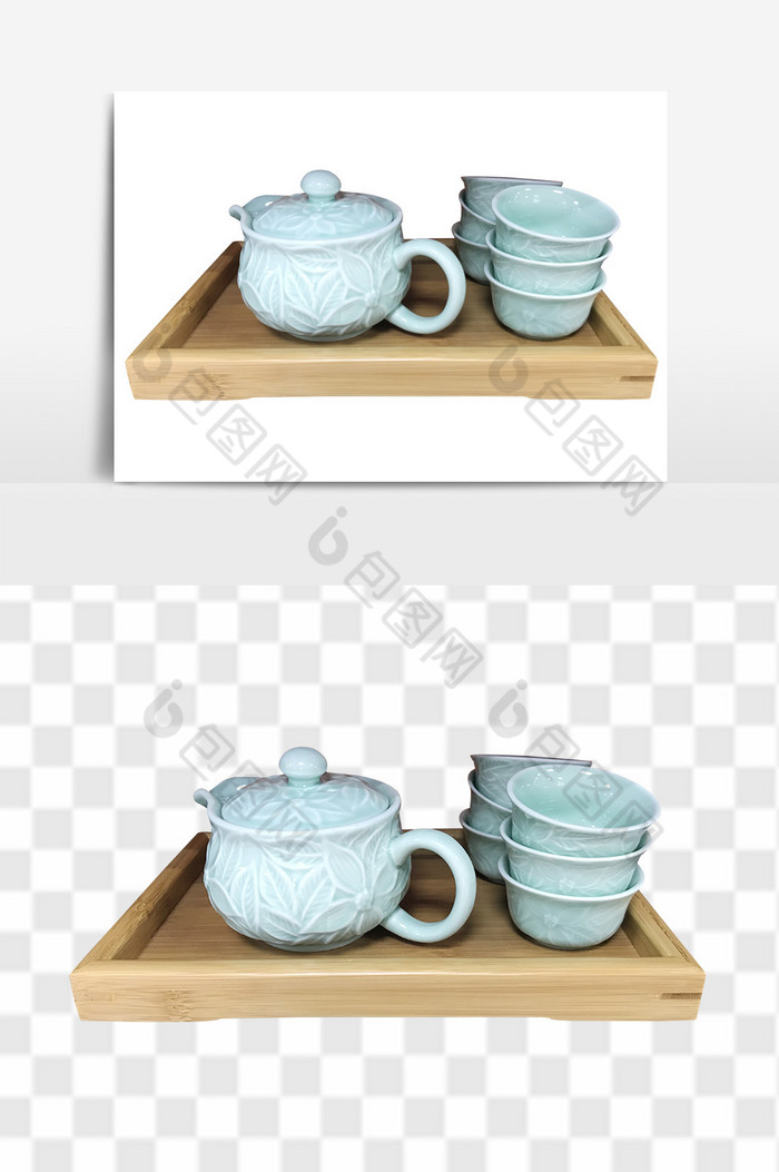 家用整套陶瓷功夫茶具图片图片