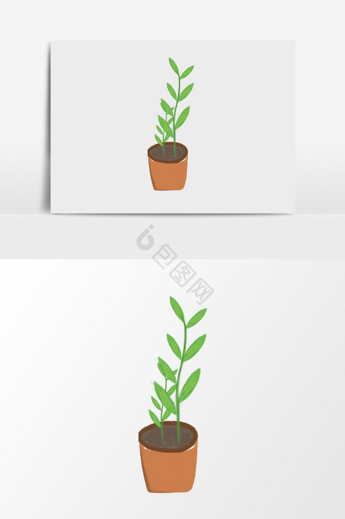 免扣装饰植物盆栽图片
