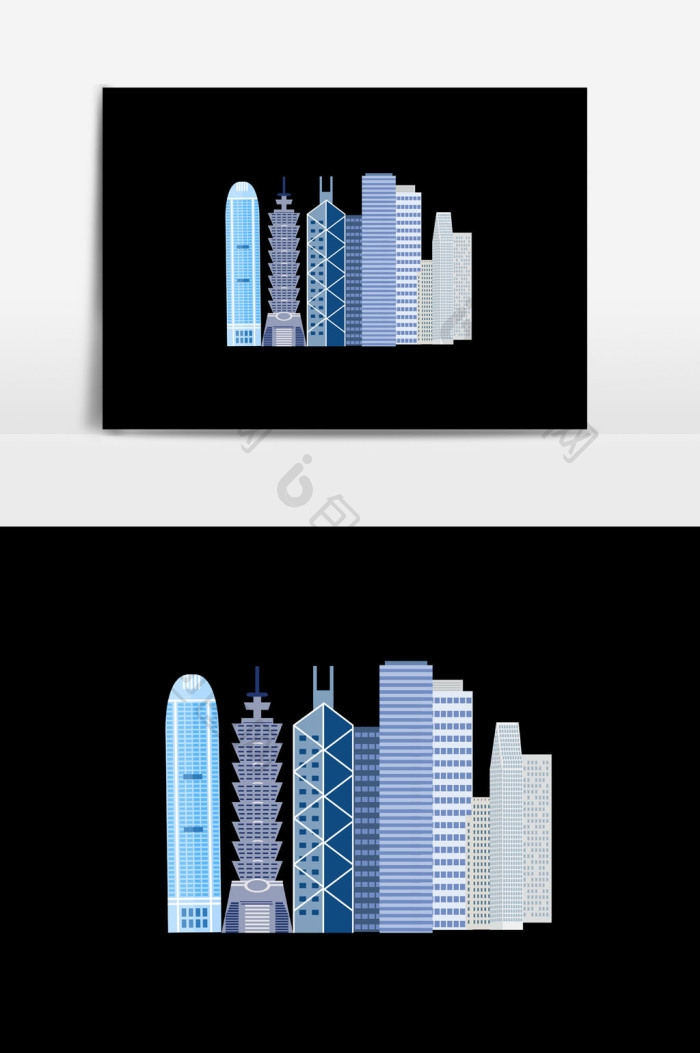 建筑插画图片-包图网