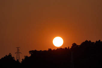 大气<strong>唯美</strong>日出日落光影