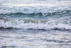 海景海滩浪花波浪沙滩