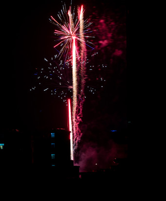 新年<strong>烟花</strong>节日气氛焰火