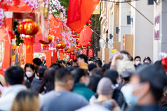 广州过年春节花街花市