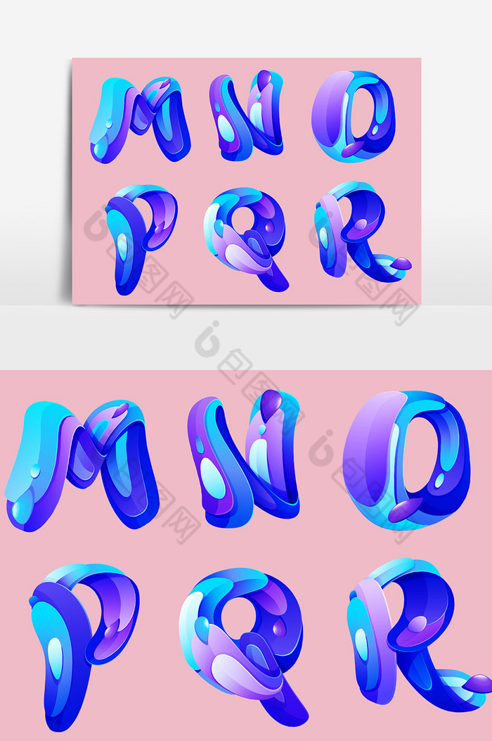 mnopqr字母图片图片