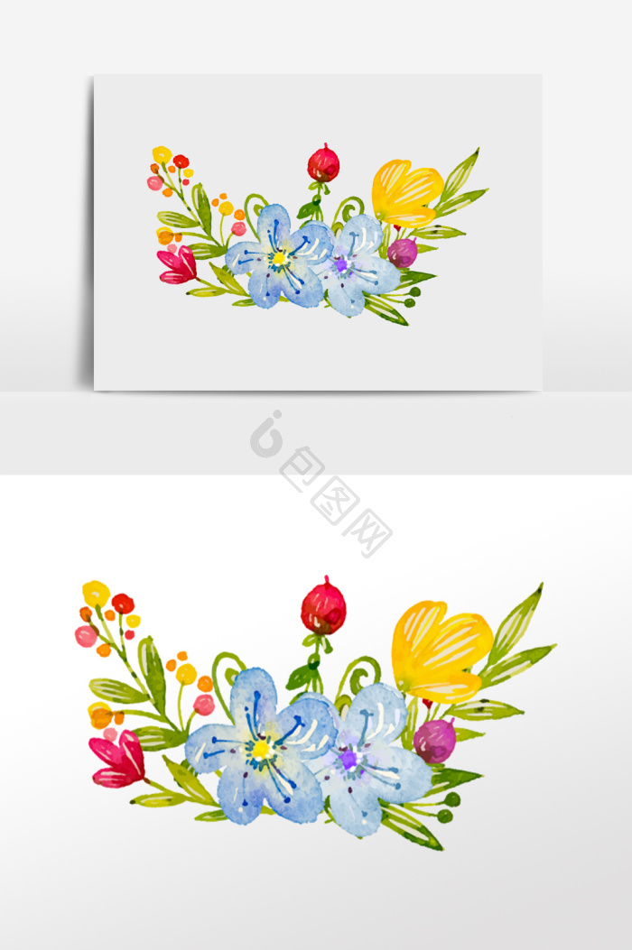 花插画图片下载-包图网