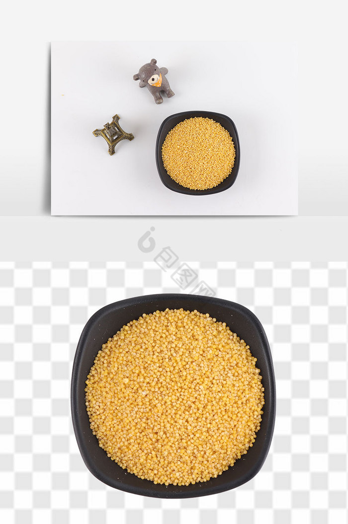 粮食小米柴米油盐电商食物图片