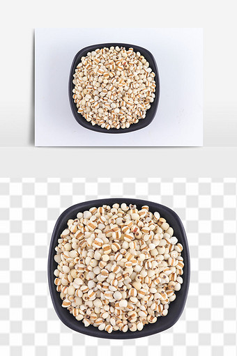 粮食薏米生活粗粮食物素材图片