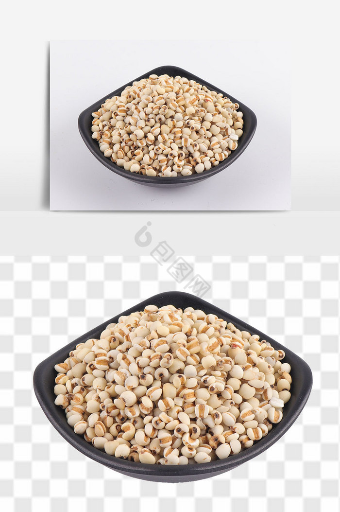 粮食薏米柴米油盐豆类电商图片