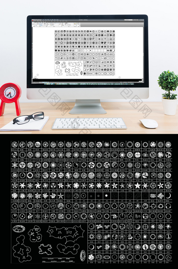 CAD园林乔木图例大全