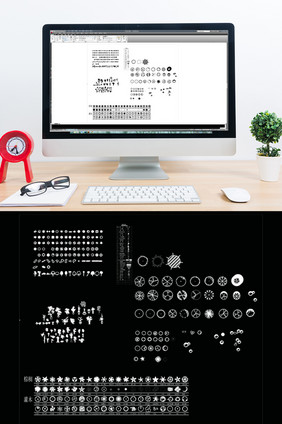 CAD绿植规划图例