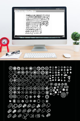 CAD各种类绿植图例