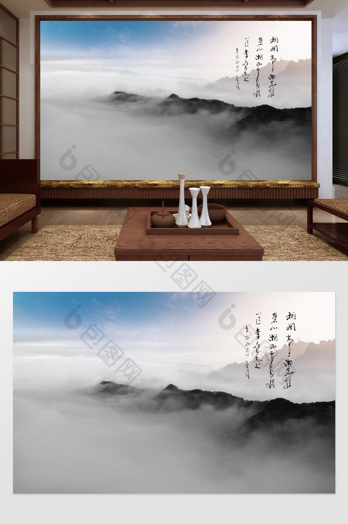 中国风装饰画独家定制定制背景墙图片