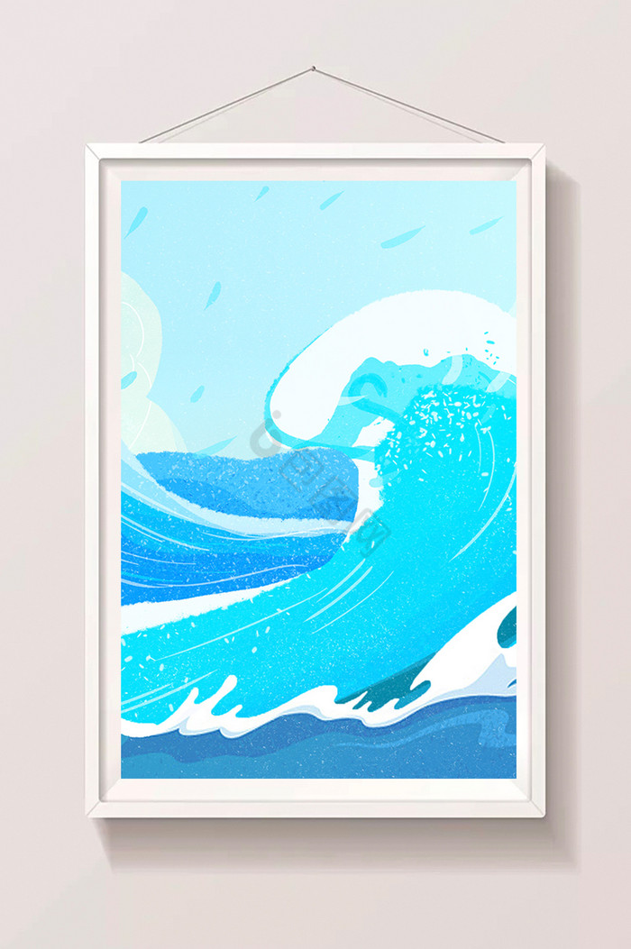 大海海浪