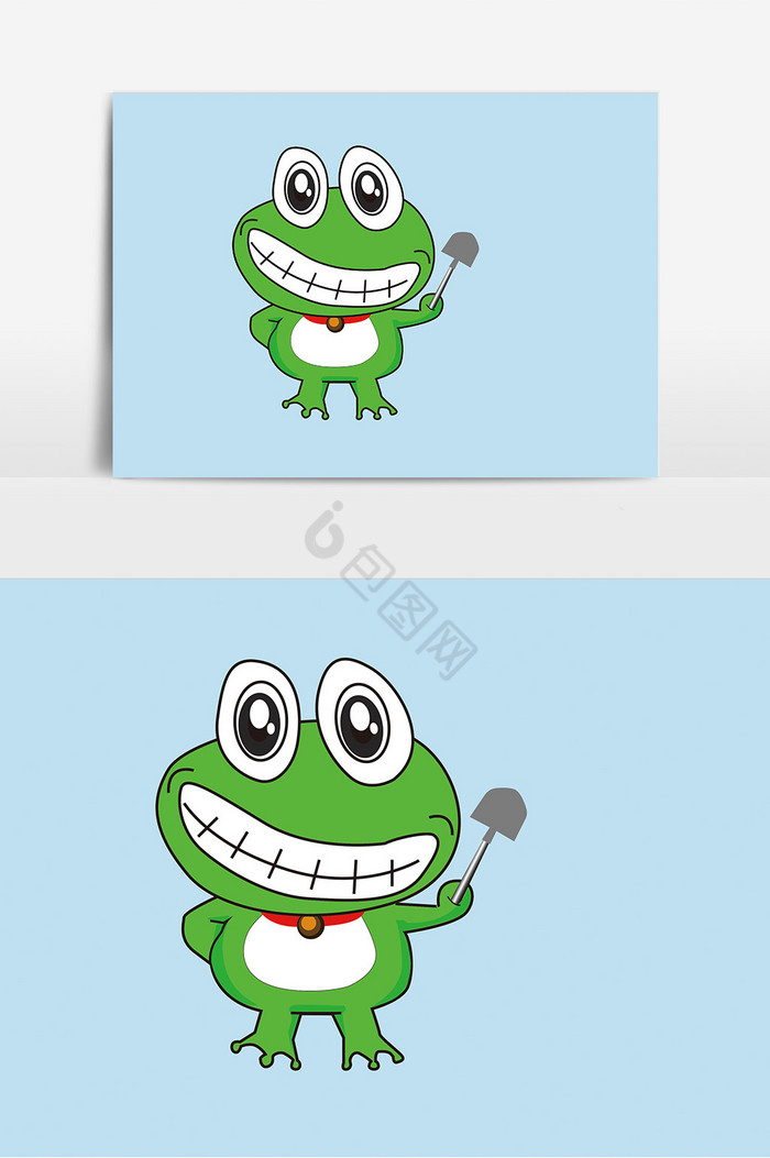 青蛙锹图片
