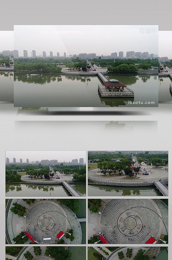 航拍苏州阳澄湖微电影企业宣传片实拍视频图片