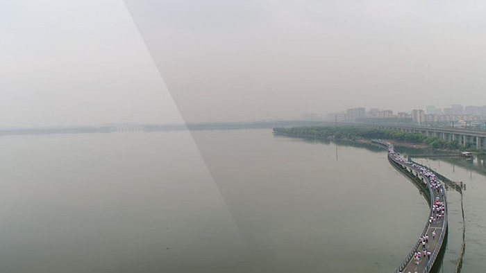 航拍苏州阳澄湖重元寺企业宣传实拍视频