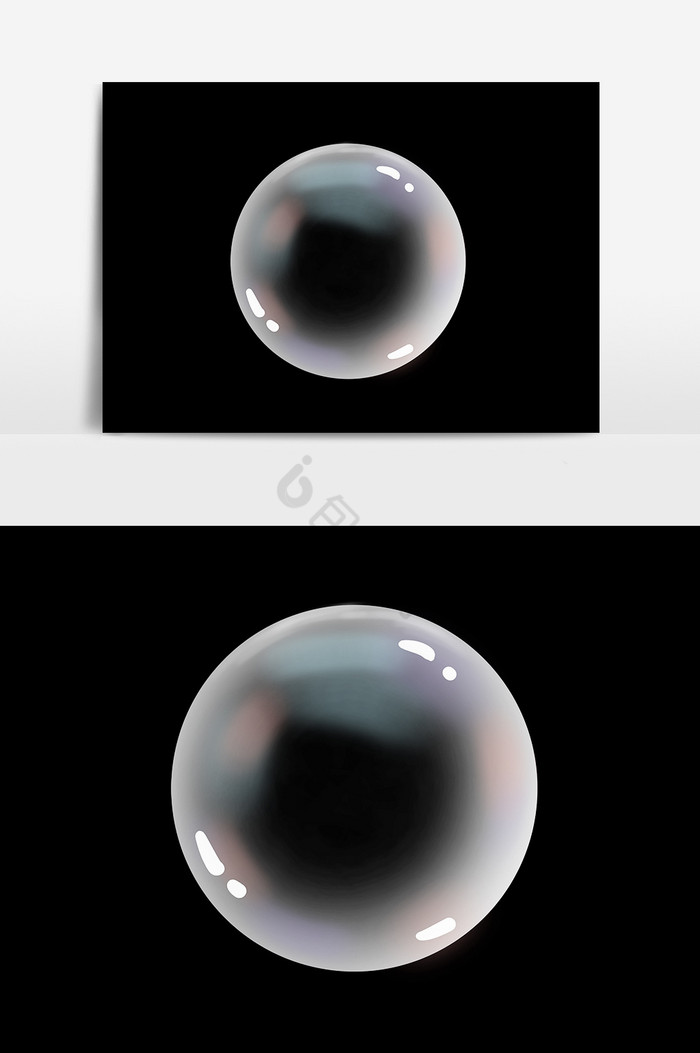 透明气泡图片