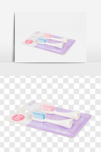 进口韩日多效美白洁牙牙刷素材图片