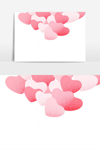 粉色气球元素设计图片