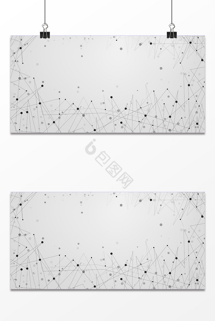 点线科技几何图形图片