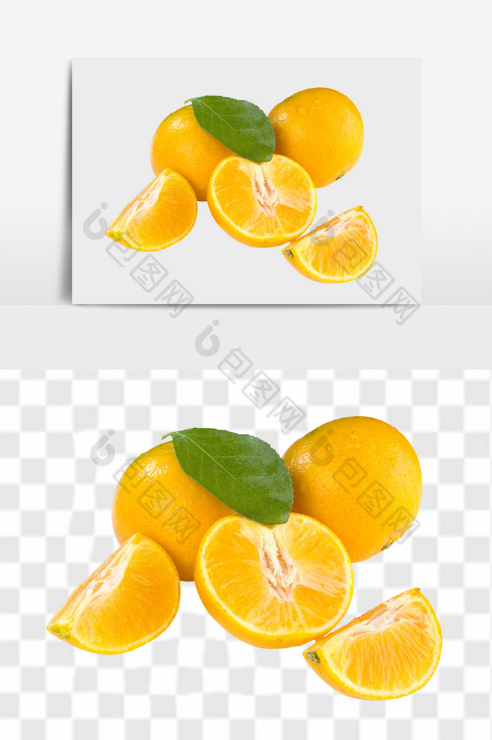 酸甜鲜美橙子元素