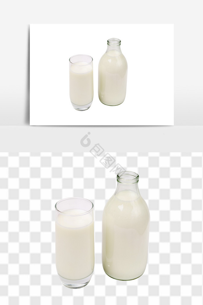 一杯纯牛奶早餐奶图片