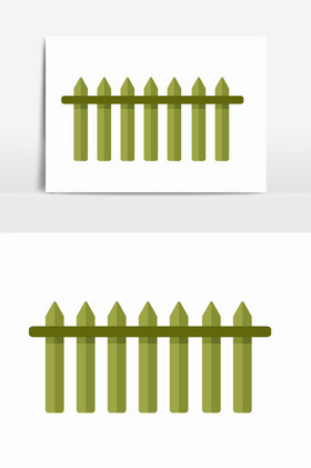 夏令营丛林探险篱笆图