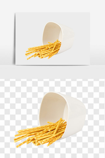 好吃的烤薯棒设计素材图片