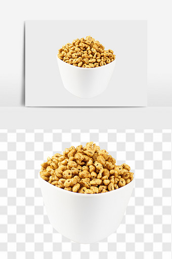 好美味的麦粒爆米花设计素材图片