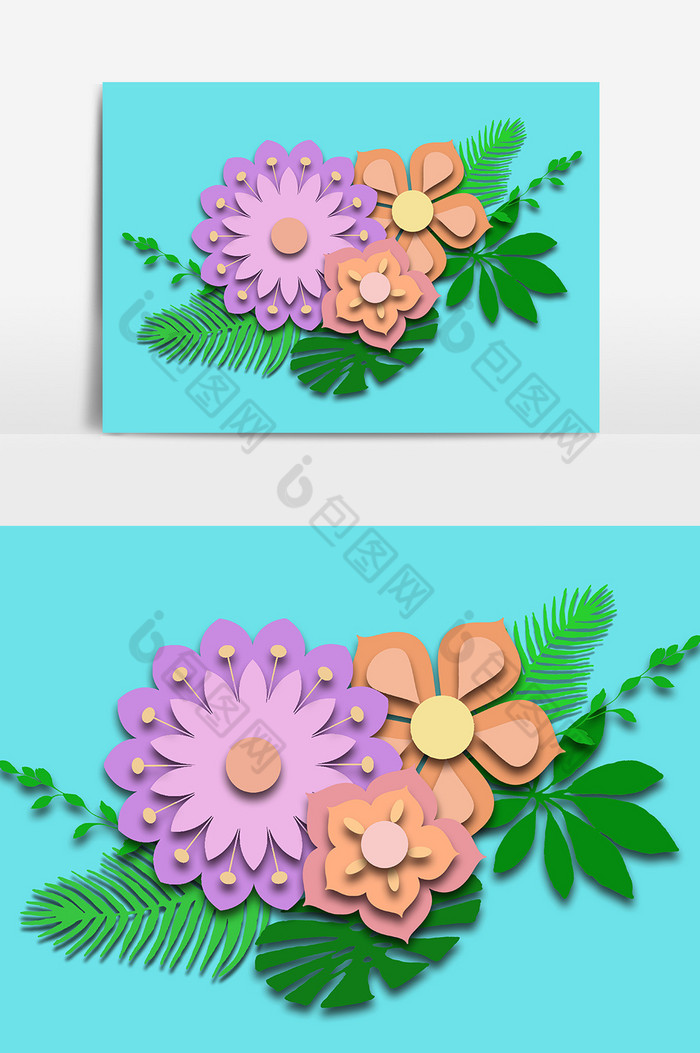 夏季花朵小碎花设计元素模板 包图网 夏季花朵小碎花设计元素模板 包图网