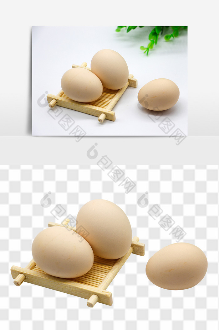 新鲜三个土鸡蛋高清图片图片