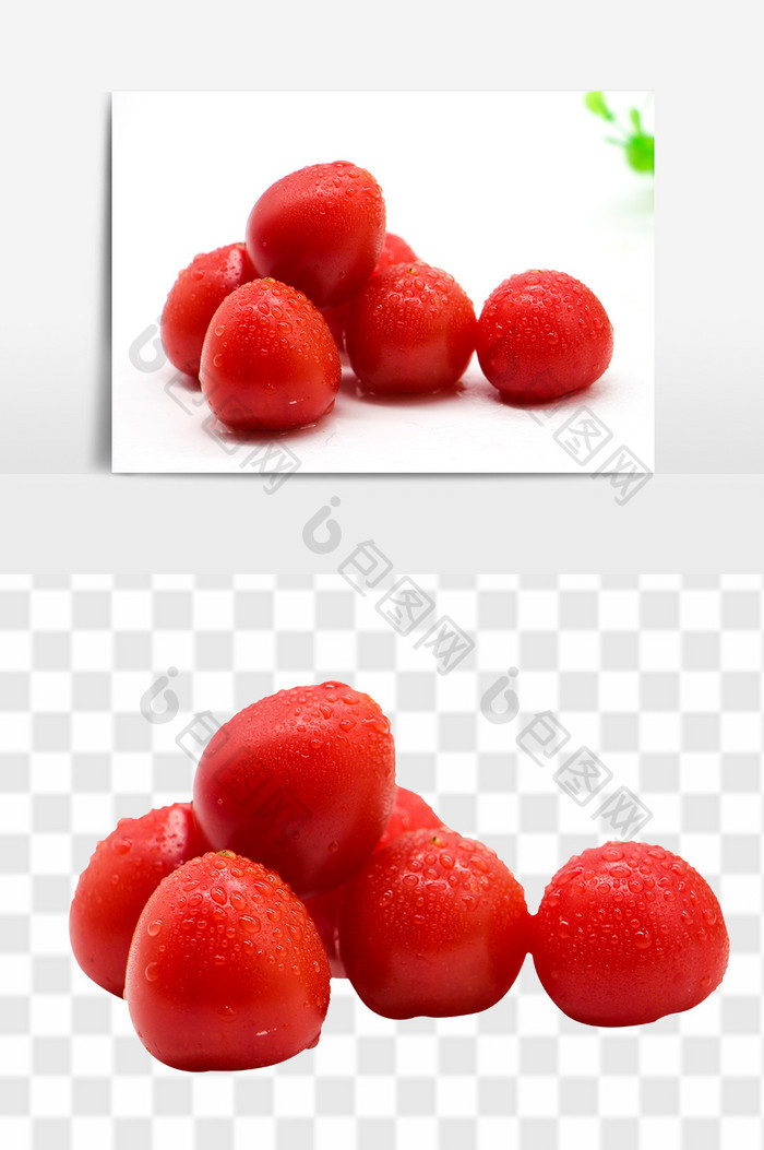 新鲜水果小番茄高清元素