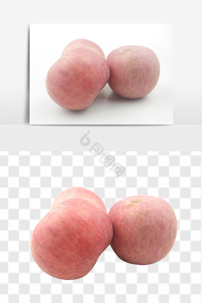 三个苹果图片