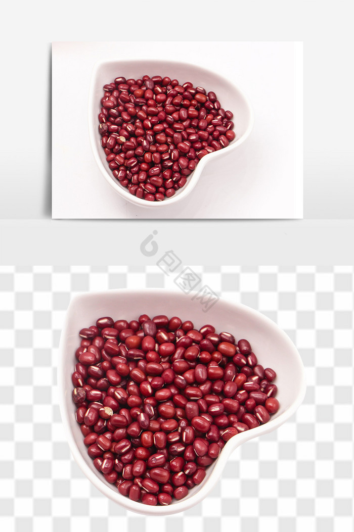 一碗红豆免抠图片