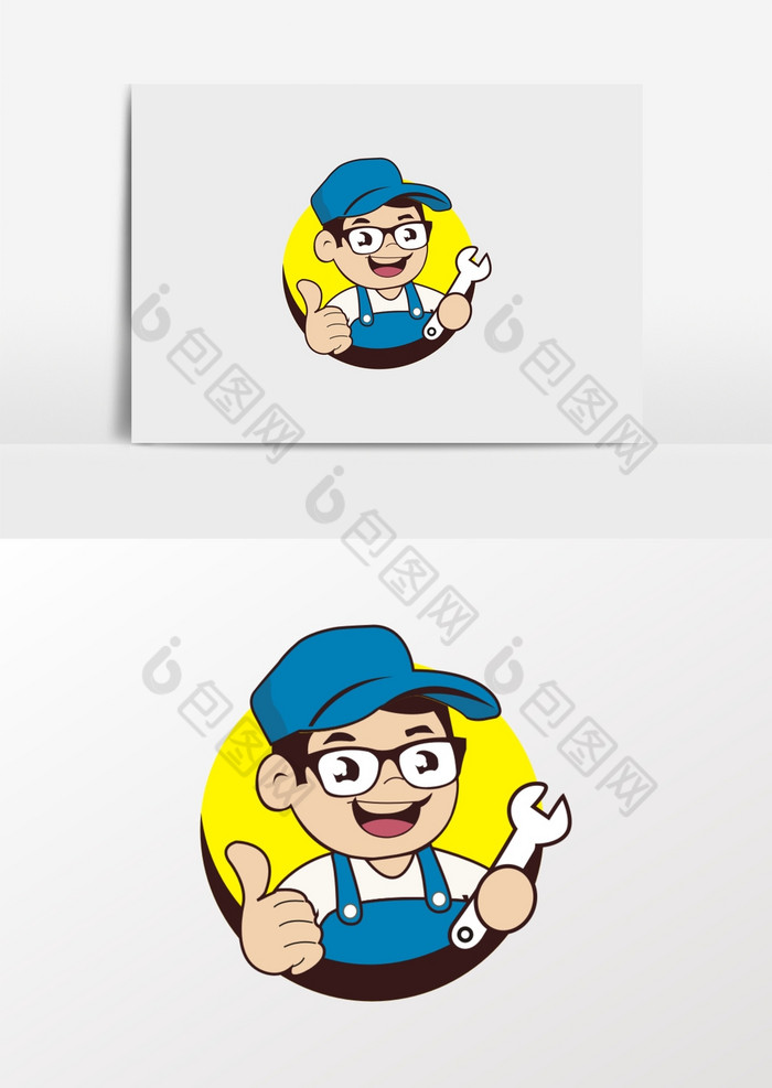 2018-07-13 15:02:10 装修logo 职业 维修师傅 师傅的师傅 工人 工匠