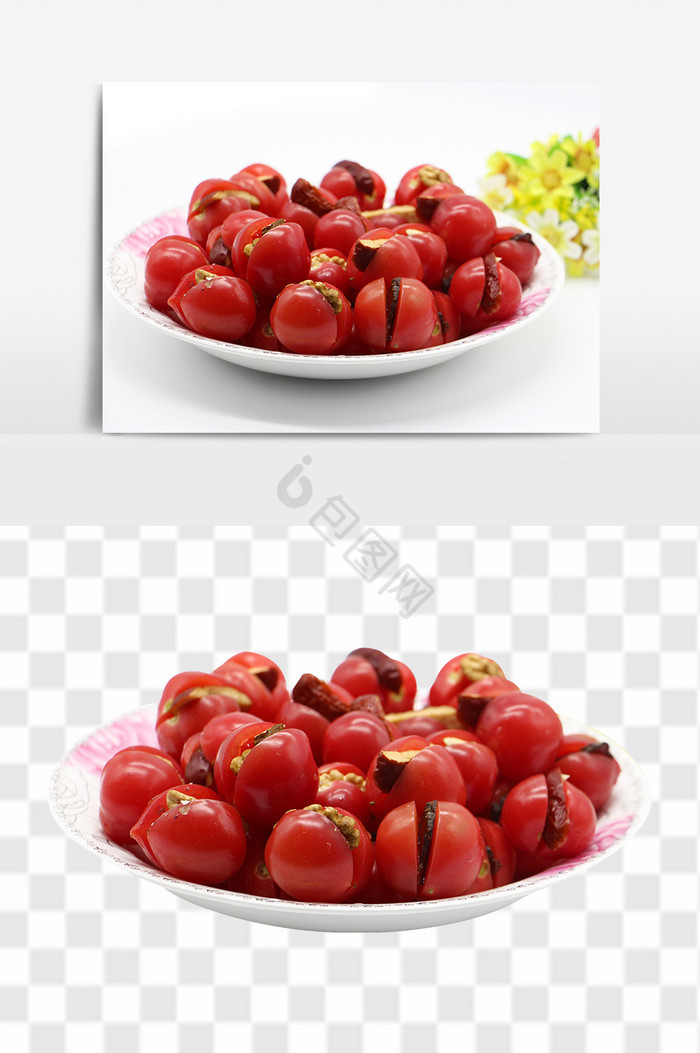 新鲜番茄免抠视频图片