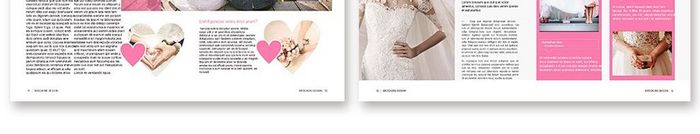 清新时尚婚庆婚礼公司宣传画册