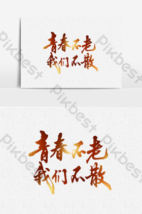 青春不老我们不散