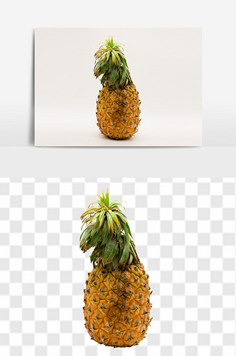 新鲜菠萝免抠元素图片