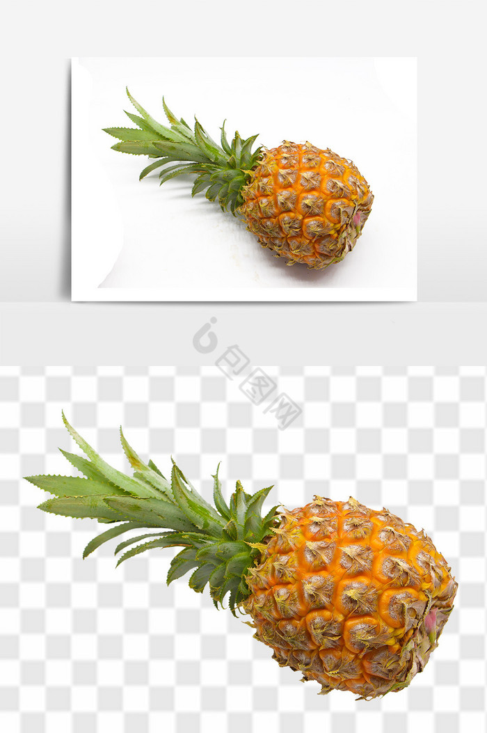 新鲜水果菠萝png图片