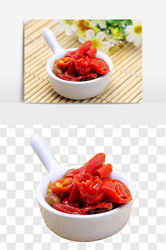 新鲜的红辣椒素材图片
