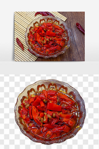 美食辣椒png元素图片