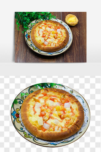 美味西餐披萨设计素材图片