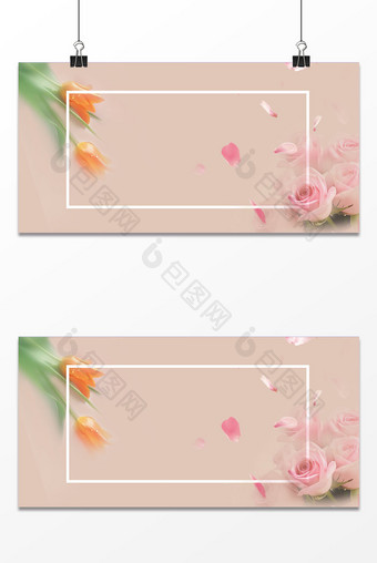 花卉碎花设计背景图图片