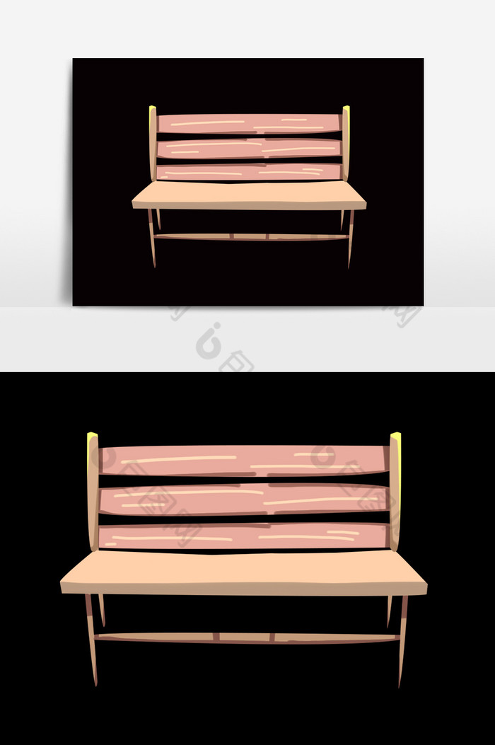 简约椅子休闲椅子模型木椅子模型图片