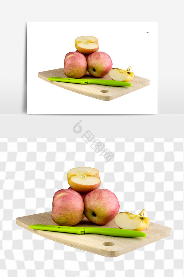 水果菜板组合图片