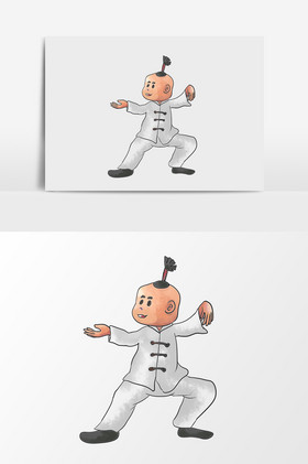 功夫卡通图片
