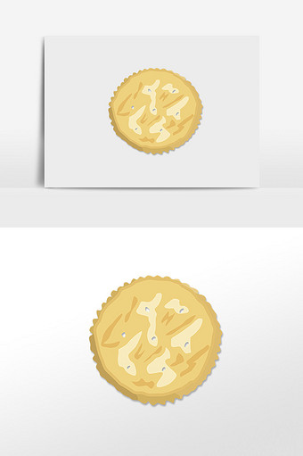 美味饼干插画素材图片