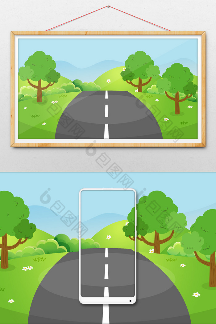 道路道路背景公路背景图片